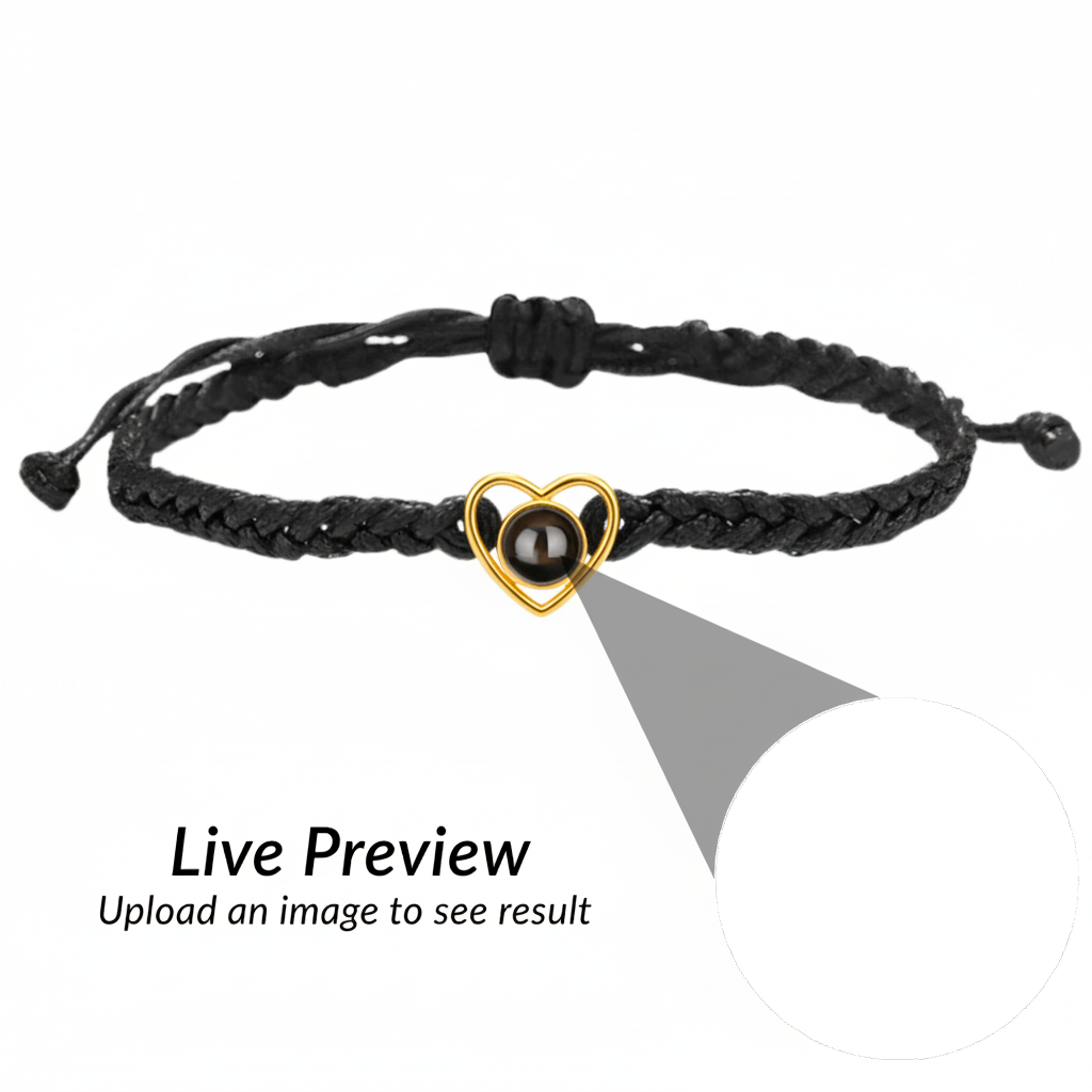 Bransoletka z projekcją "Moje Serce"