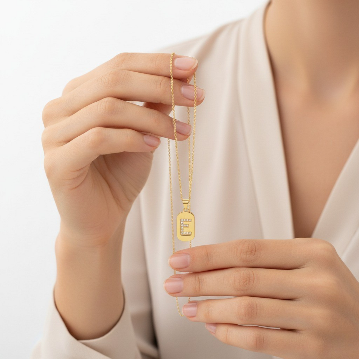 Naszyjnik Initial "Glow Sparkle"