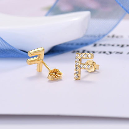 Kolczyki Initial "Identity"