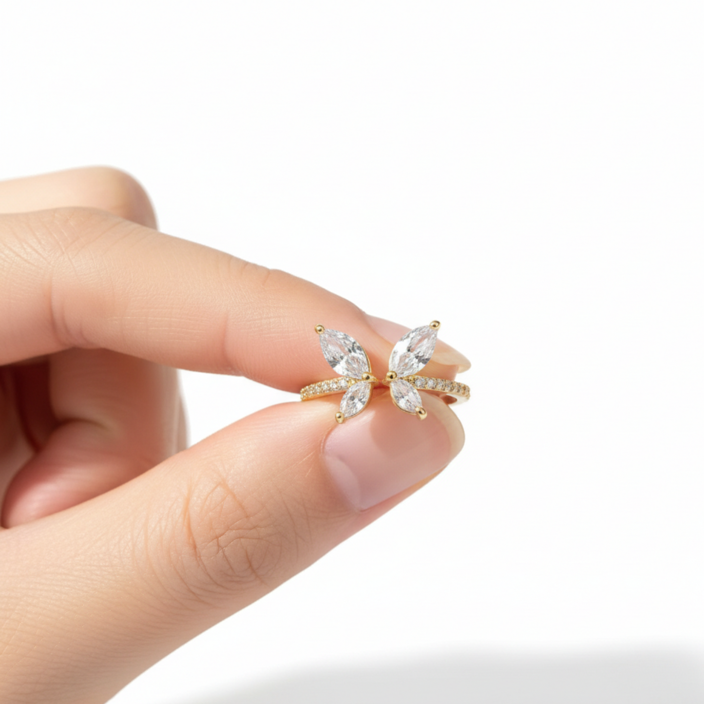 Regulowany pierścionek "Glowfly Ring"