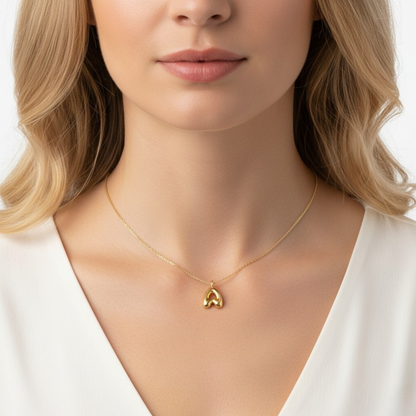 Naszyjnik Initial "Luxe Bubble"