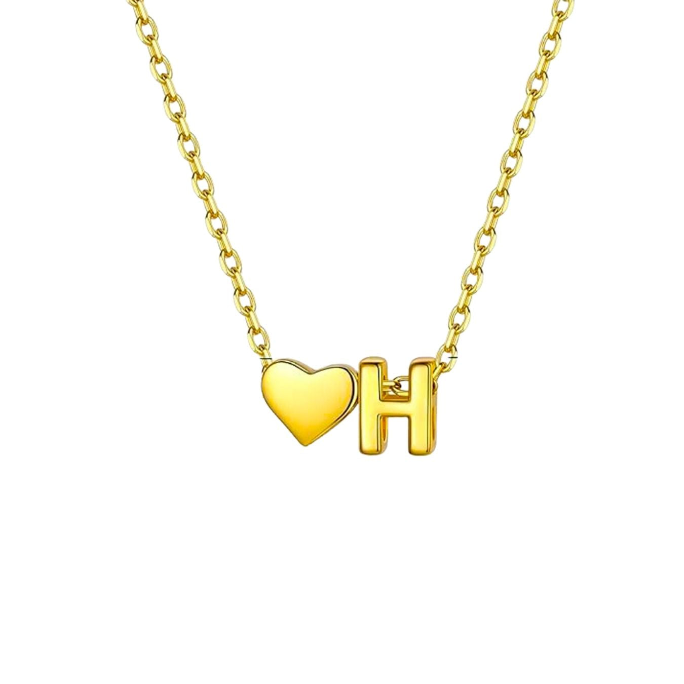 Naszyjnik z literą "Signature"