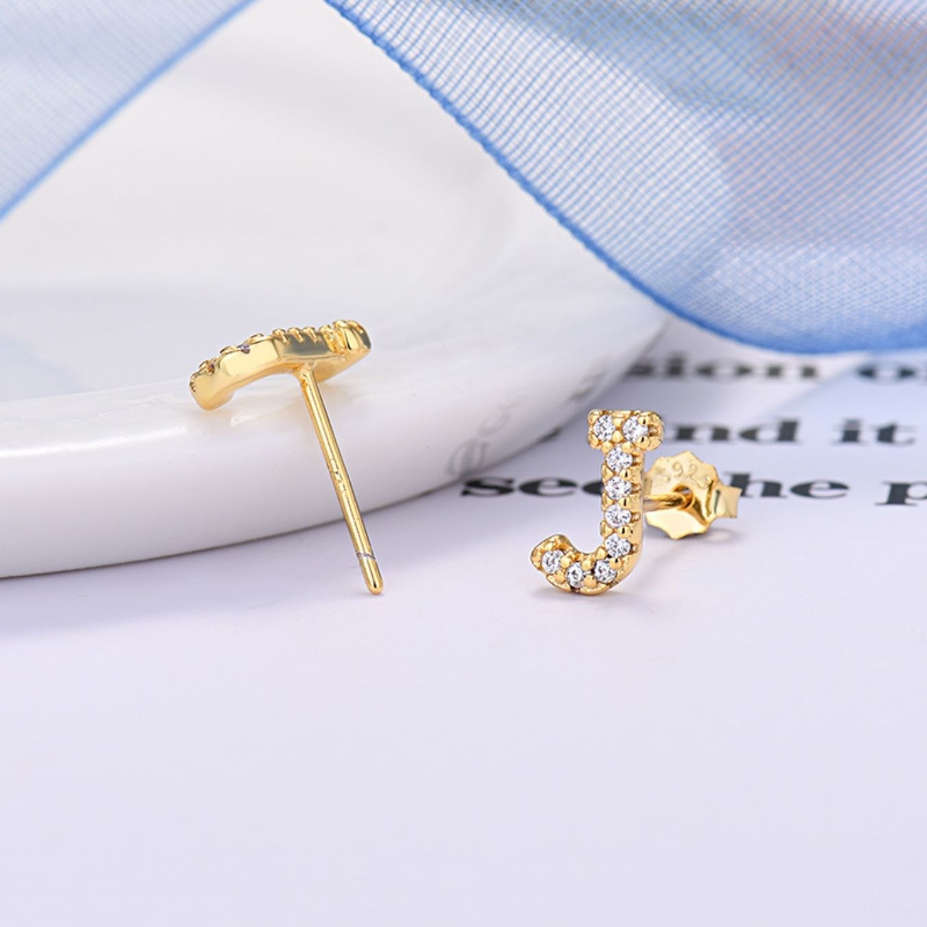 Kolczyki Initial "Identity"