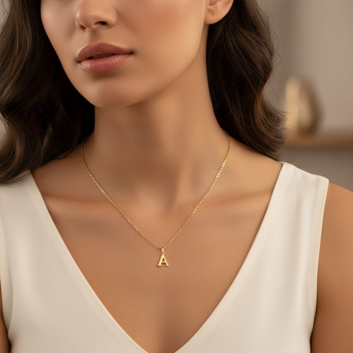 Naszyjnik z literą "Classic"