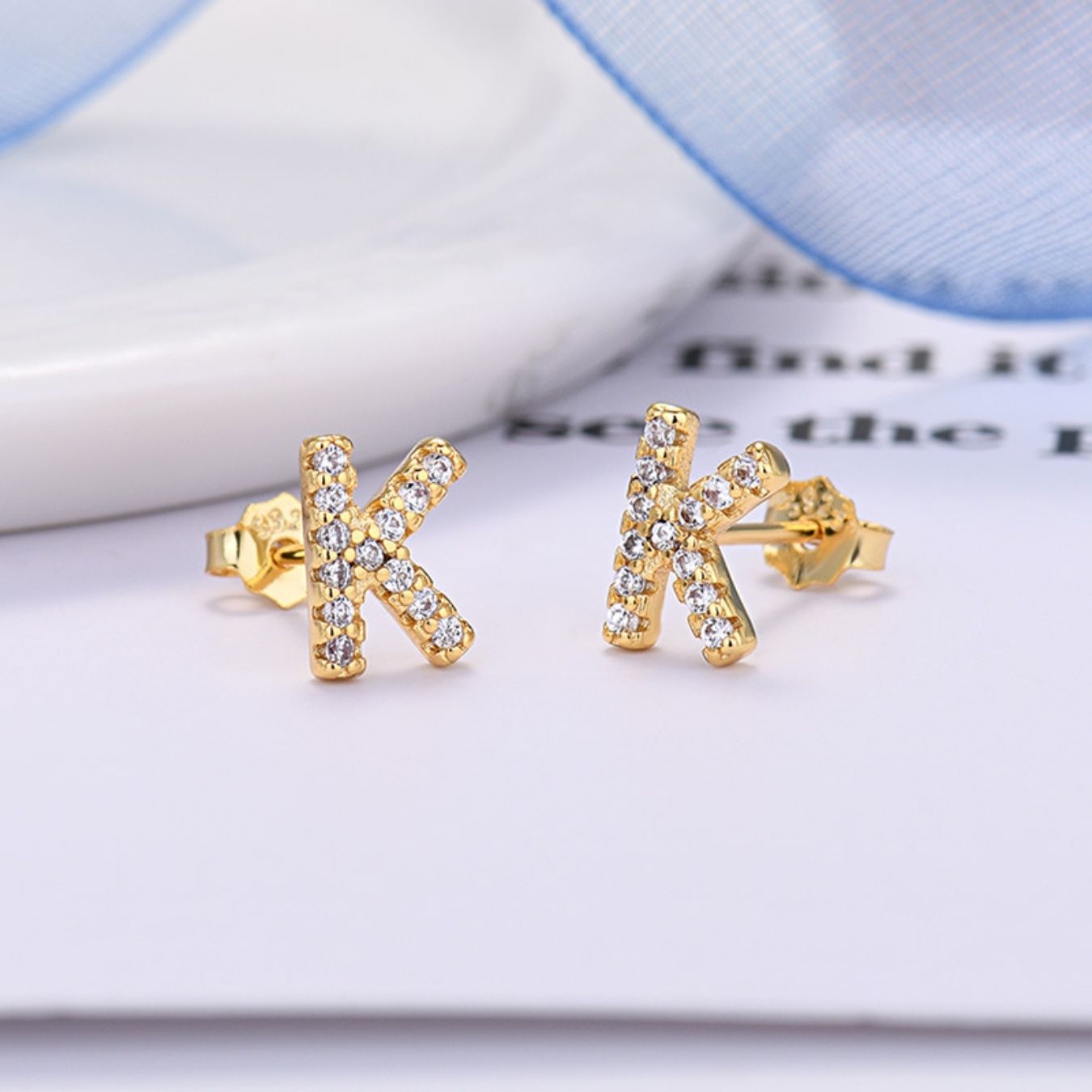 Kolczyki Initial "Identity"