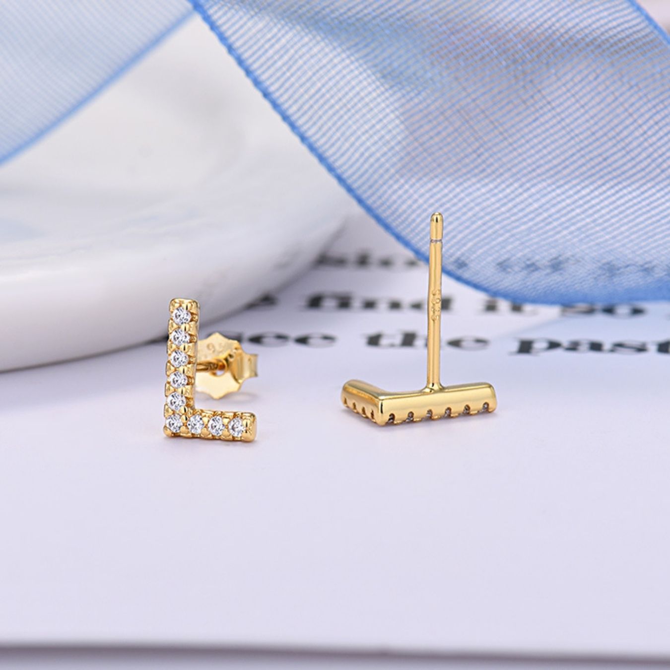 Kolczyki Initial "Identity"