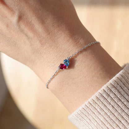 Bransoletka "Twin Hearts"