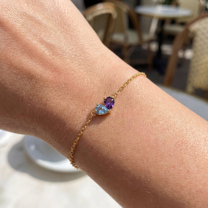 Bransoletka "Twin Hearts"