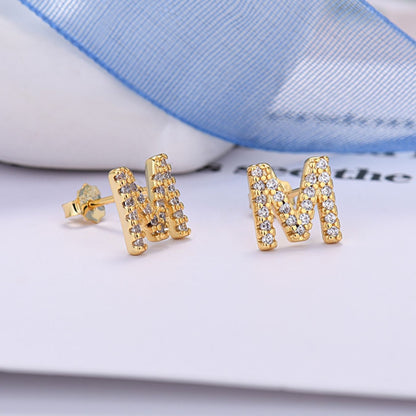 Kolczyki Initial "Identity"