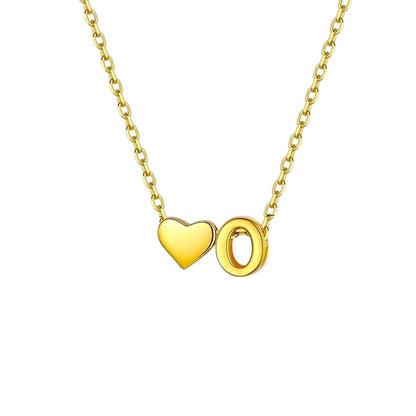 Naszyjnik z literą "Signature"