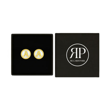 Kolczyki Initial "Vintage"