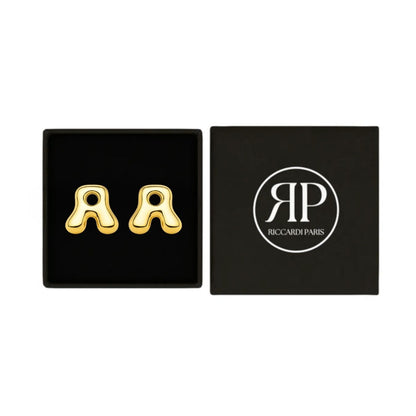 Kolczyki Initial "Luxe Bubble"