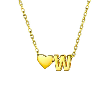 Naszyjnik z literą "Signature"