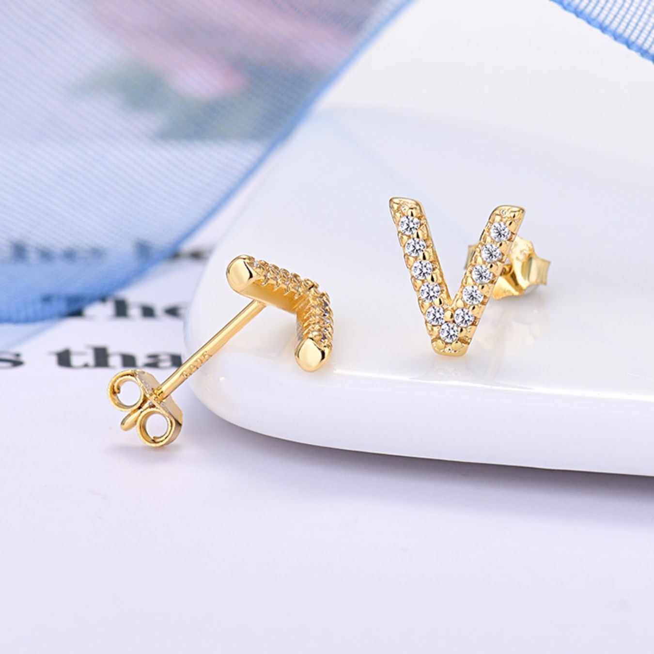 Kolczyki Initial "Identity"