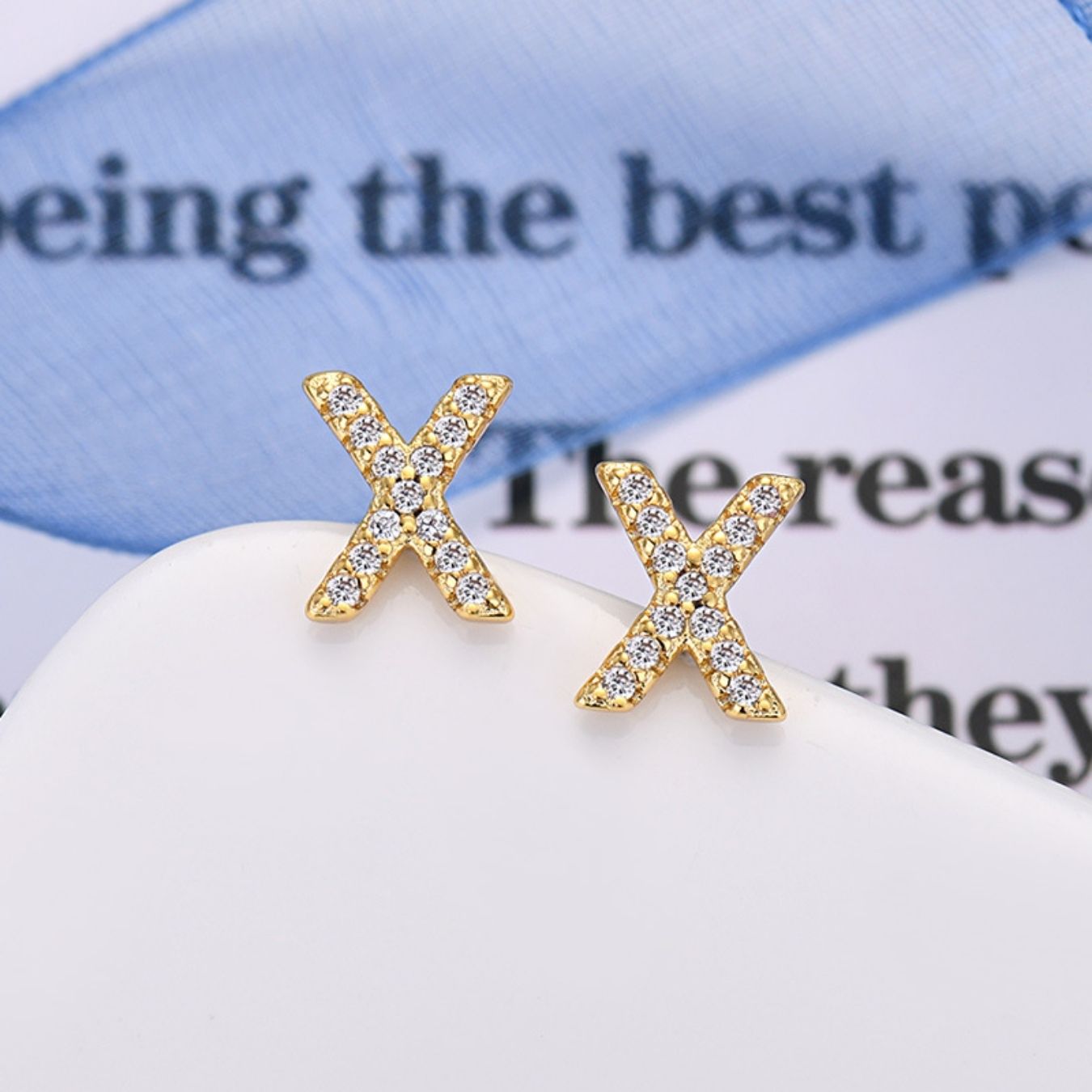 Kolczyki Initial "Identity"