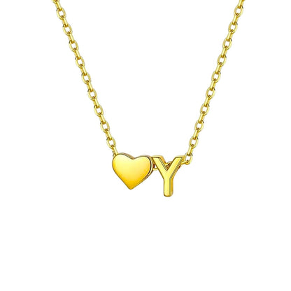 Naszyjnik z literą "Signature"