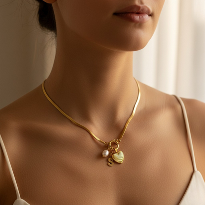 Naszyjnik Initial "Złota Pamiątka"