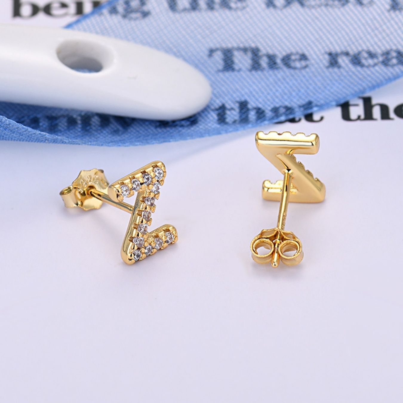 Kolczyki Initial "Identity"