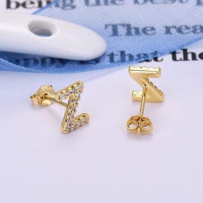 Kolczyki Initial "Identity"