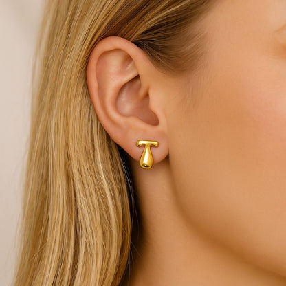 Kolczyki Initial "Luxe Bubble"