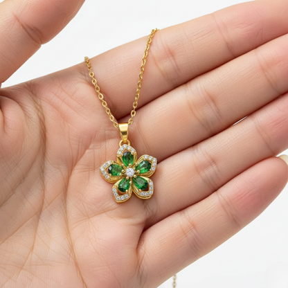 Naszyjnik "Twist & Bloom"