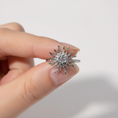 Regulowany pierścionek "Sunshine"