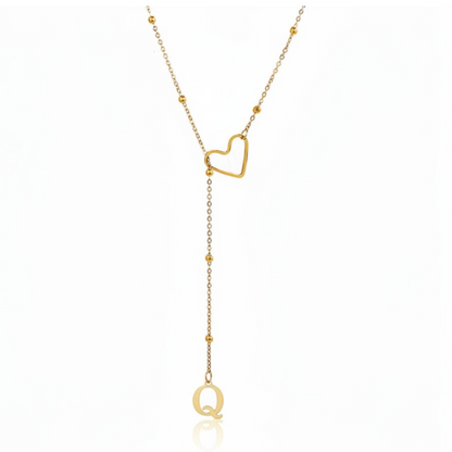 Naszyjnik Initial "In Love"