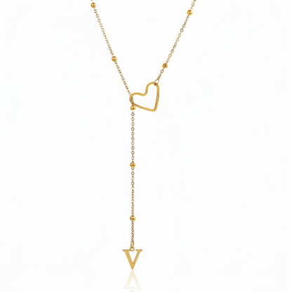 Naszyjnik Initial "In Love"