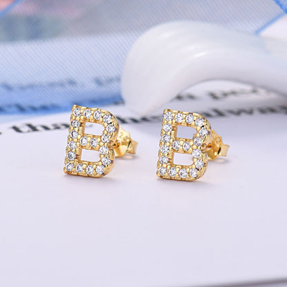 Kolczyki Initial "Identity"