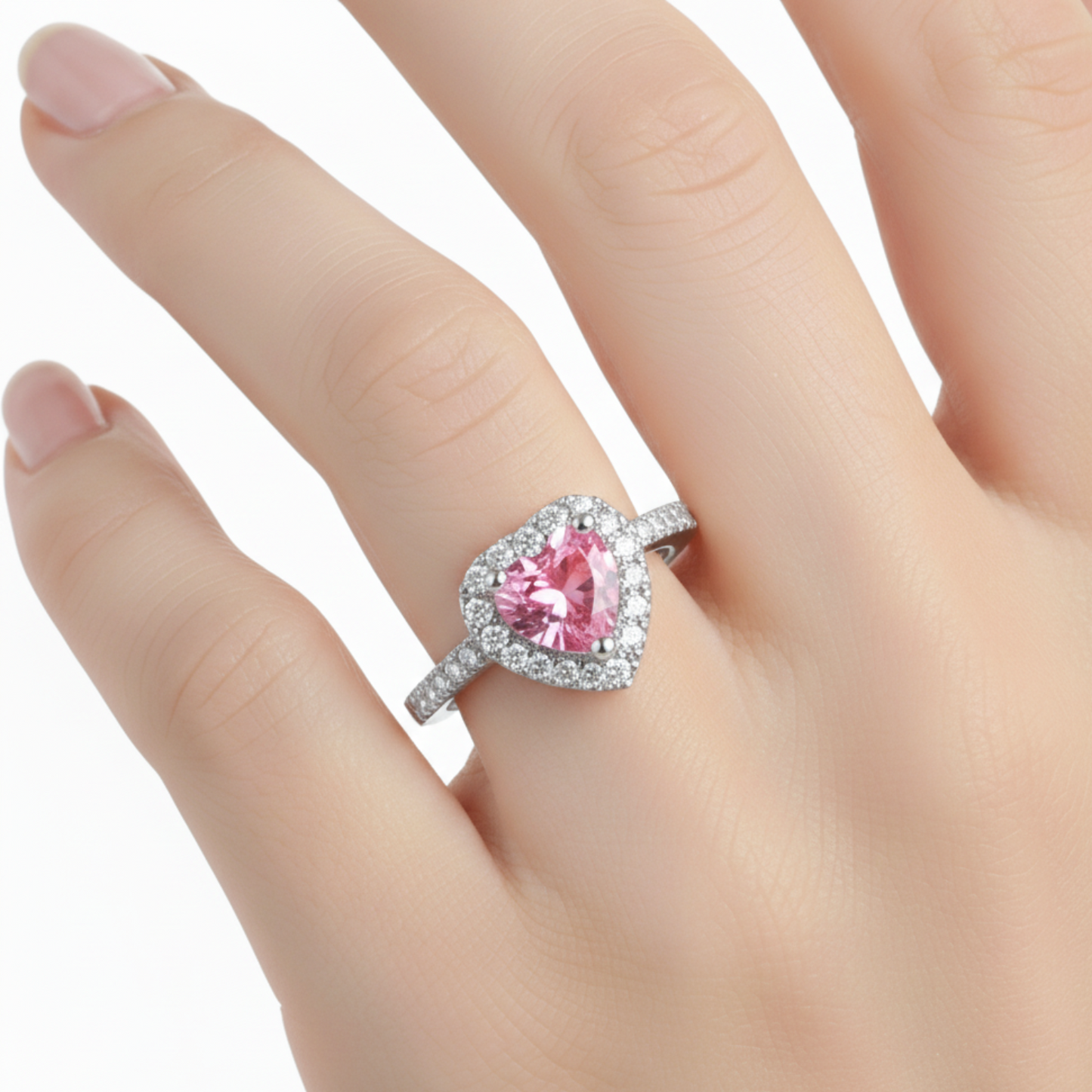 Regulowany pierścionek "Rosalyn"