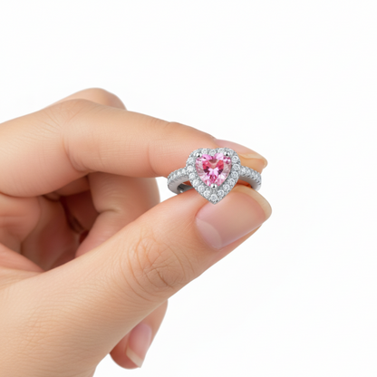 Regulowany pierścionek "Rosalyn"