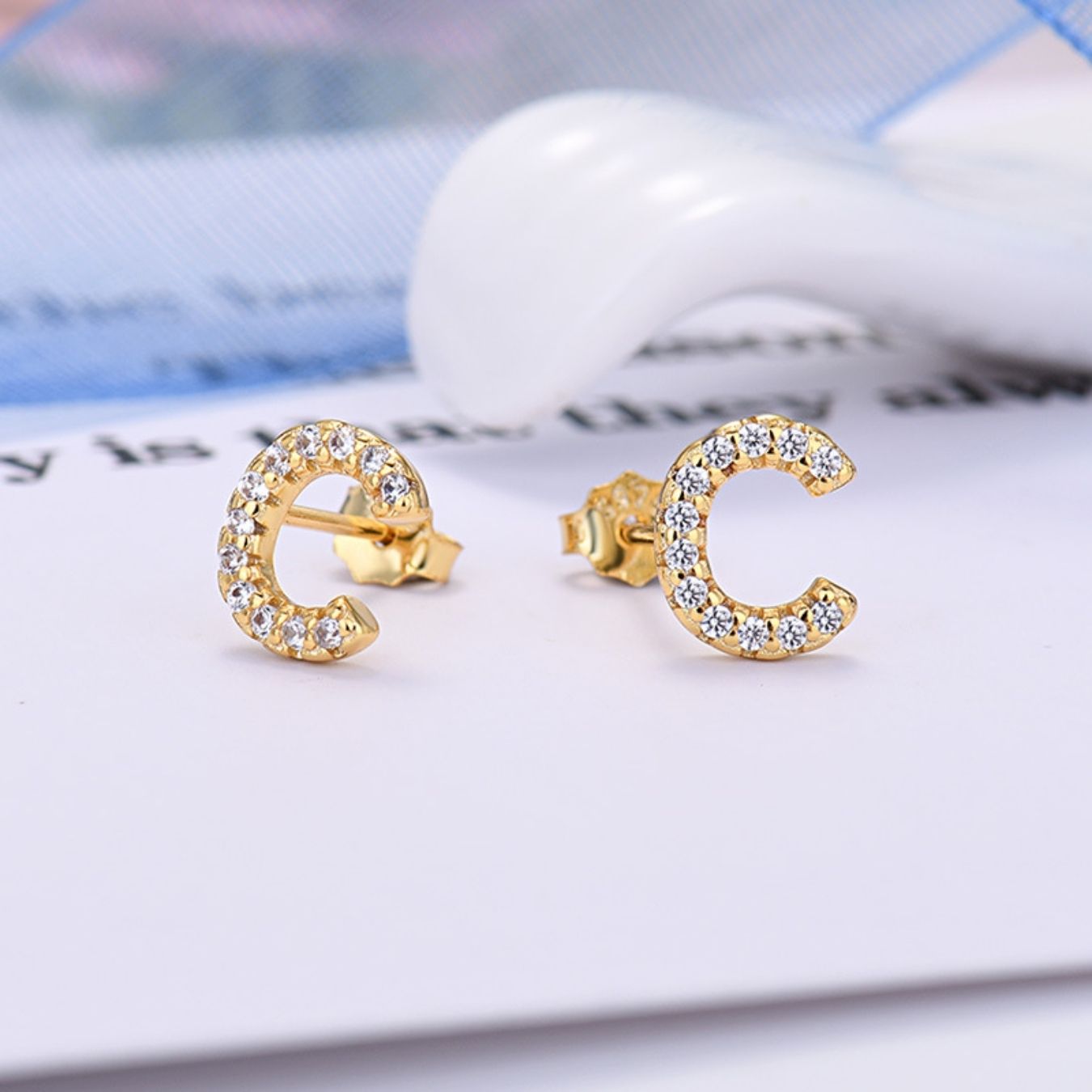 Kolczyki Initial "Identity"