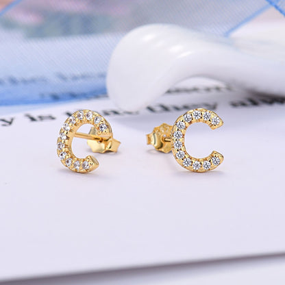 Kolczyki Initial "Identity"