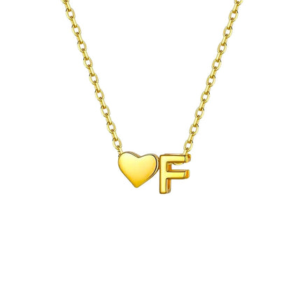 Naszyjnik z literą "Signature"