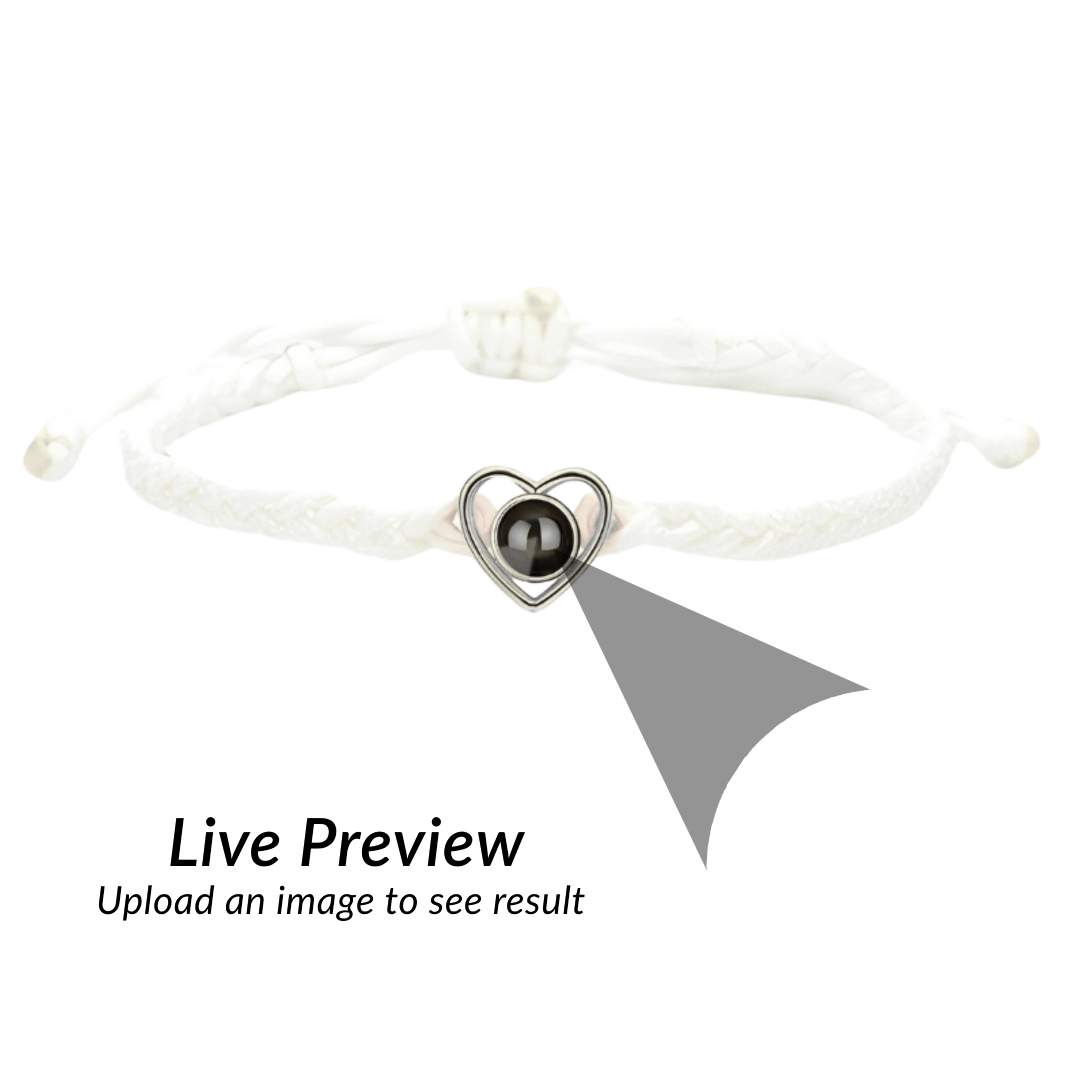 Bransoletka z projekcją "Moje Serce"