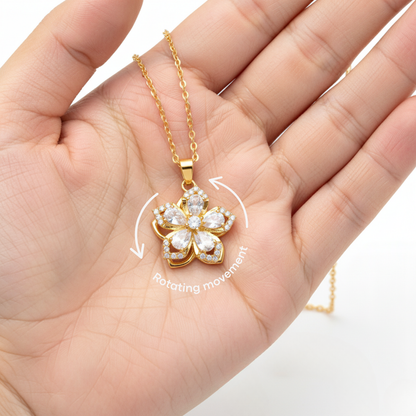 Naszyjnik "Twist & Bloom"