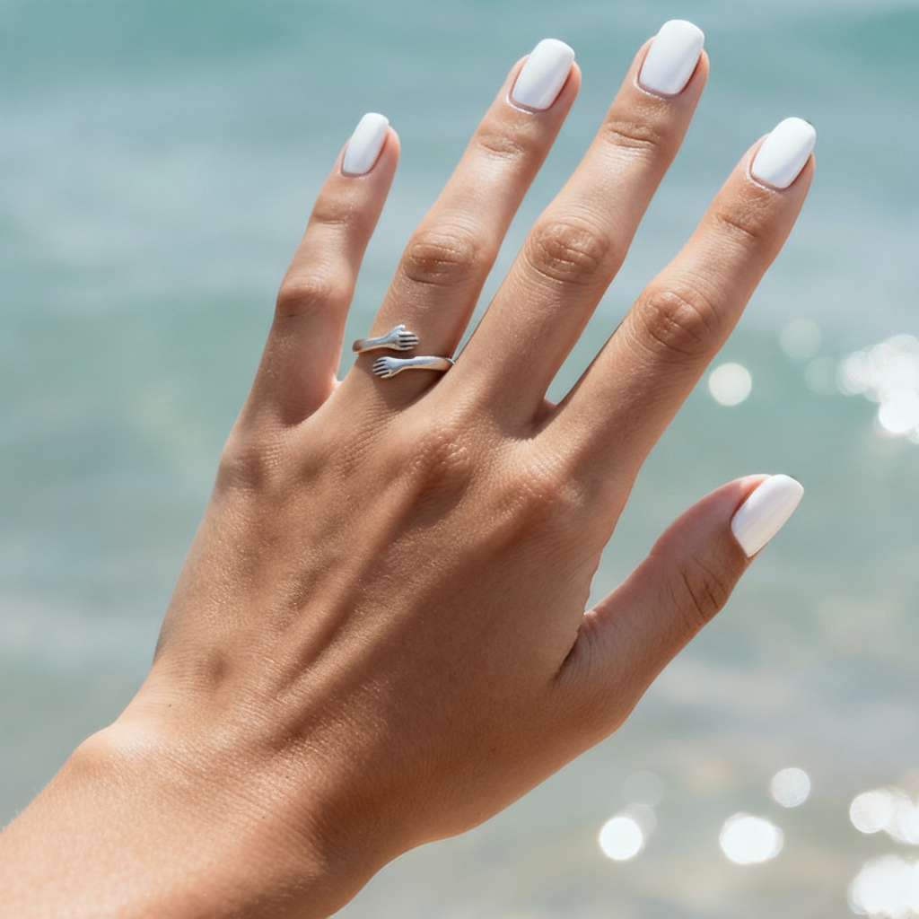 Regulowany pierścionek "Immortal Love"