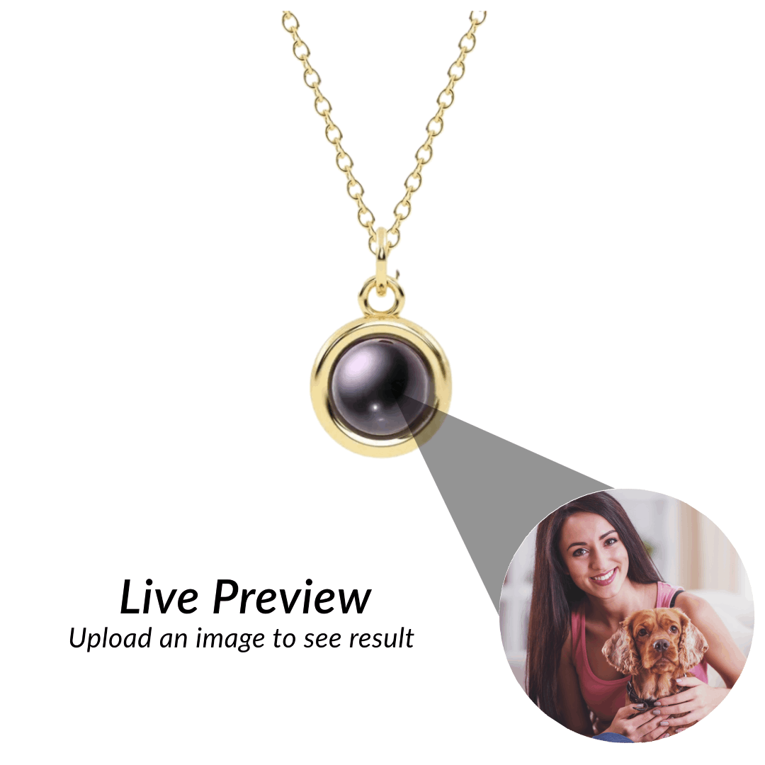 Naszyjnik z projekcją "Tiny"