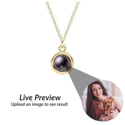 Naszyjnik z projekcją "Tiny"