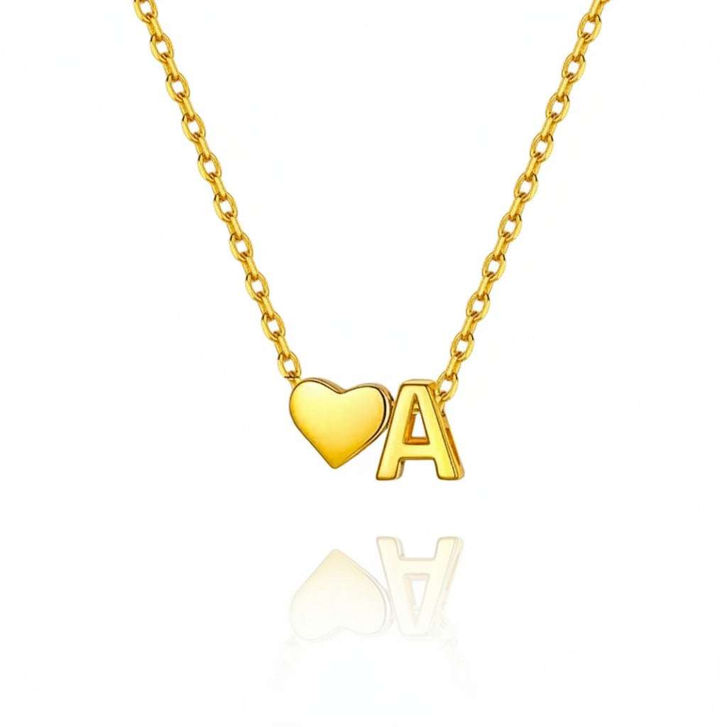 Naszyjnik z literą "Signature"