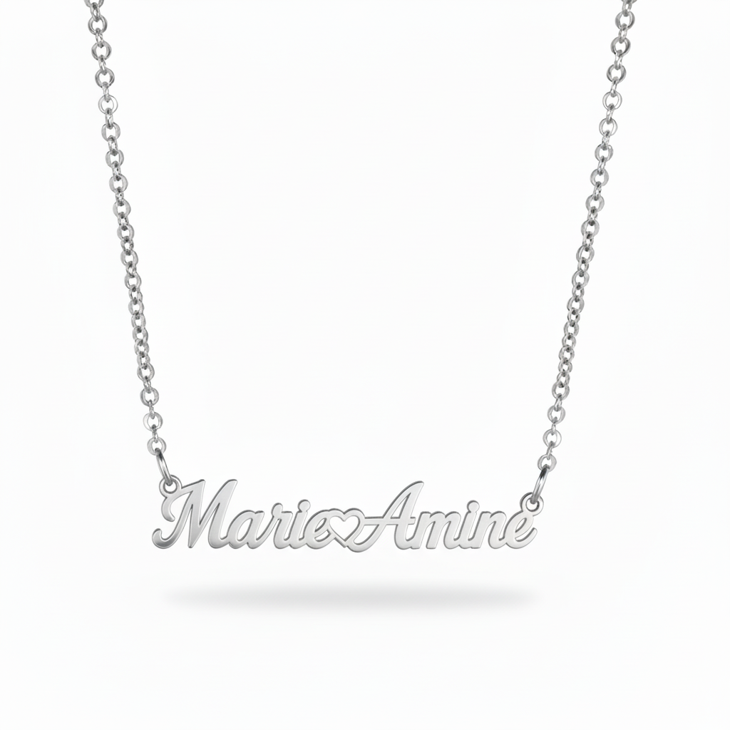 Naszyjnik z imieniem "Infinity Bond"