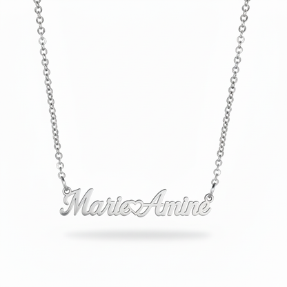 Naszyjnik z imieniem "Infinity Bond"