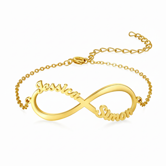 Bransoletka z imieniem "Eternal Bond"