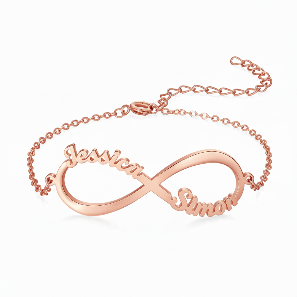 Bransoletka z imieniem "Eternal Bond"
