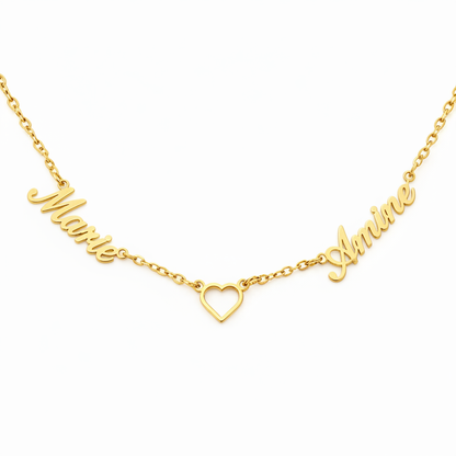 Naszyjnik z imieniem "Eternal Embrace"