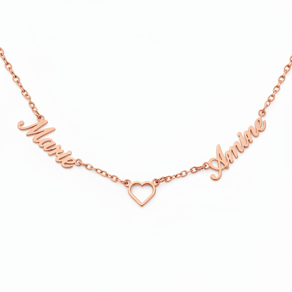 Naszyjnik z imieniem "Eternal Embrace"