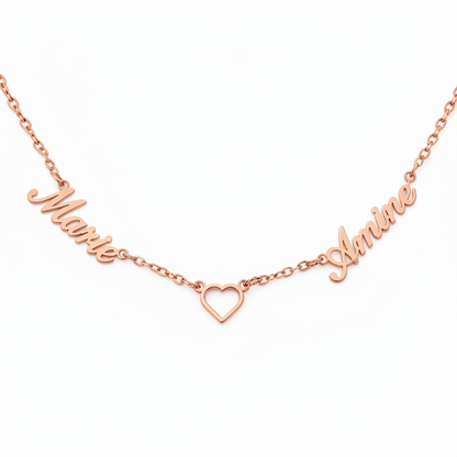 Naszyjnik z imieniem "Eternal Embrace"