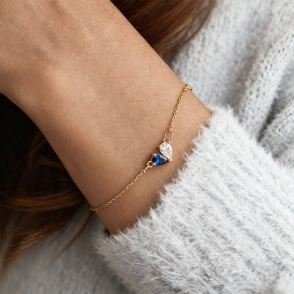 Bransoletka "Twin Hearts"