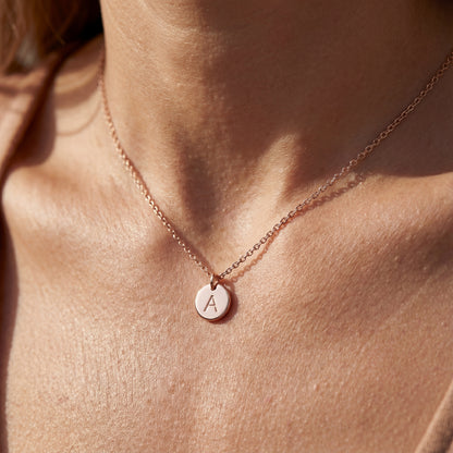 Naszyjnik Initial „Initial disc”