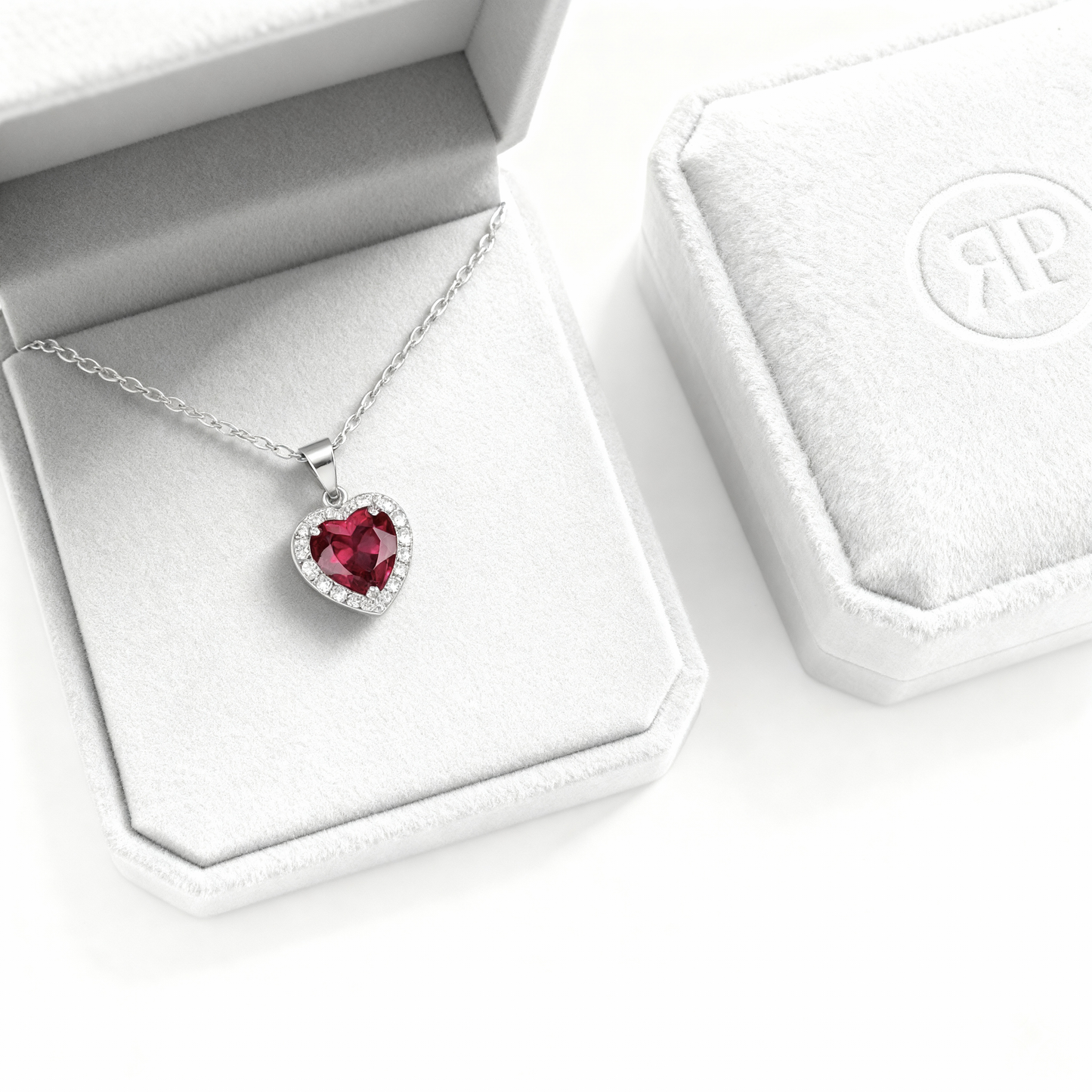 Naszyjnik "Red Radiance"